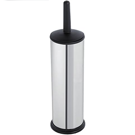 Stainless Steel Toilet Brush Holder with Plastic Cover - lunazchef.shop