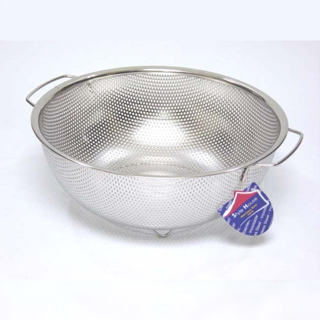 Stainless Steel punching colander 28.5 cm - lunazchef.shop