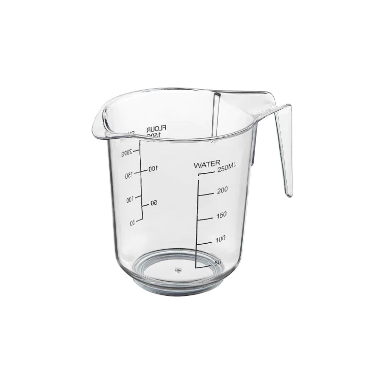 Transparent measuring Jug 250 ml - lunazchef.shop