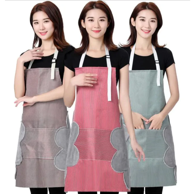 Water Proof Apron with 2 Side Towels - lunazchef.shop