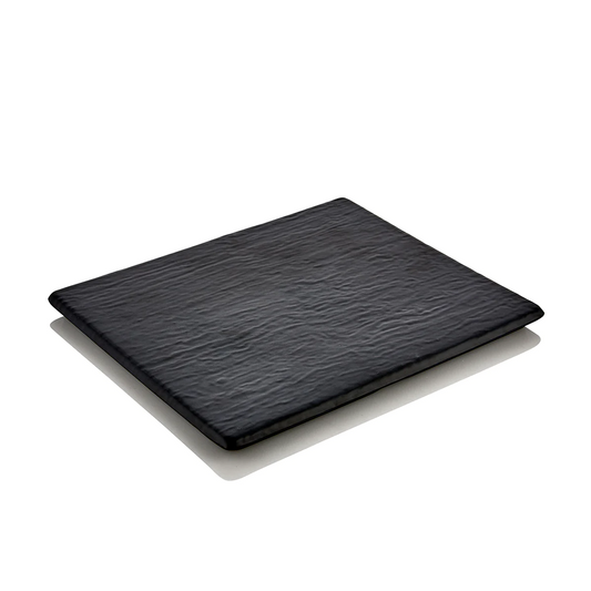 Wide Rectangular Melamine Slate Effect Board 32.5 cm - lunazchef.shop