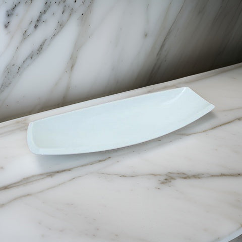 Long and narrow Oval dish banana split 28 cm - lunazchef.shop