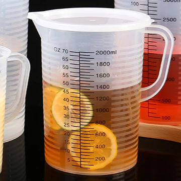 High Quality Plastic Measuring Cup w Cover