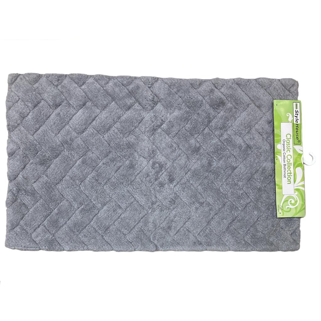 Large Classic 100% Cotton Bathmat 100x60 cm - lunazchef.shop