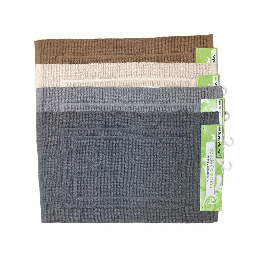 Boucle 100% Cotton Bathmat 80x50 cm - lunazchef.shop