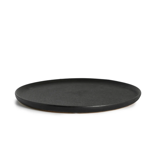 Dosthoff Black Raw Stone Dinner Plate 26.5 cm - lunazchef.shop