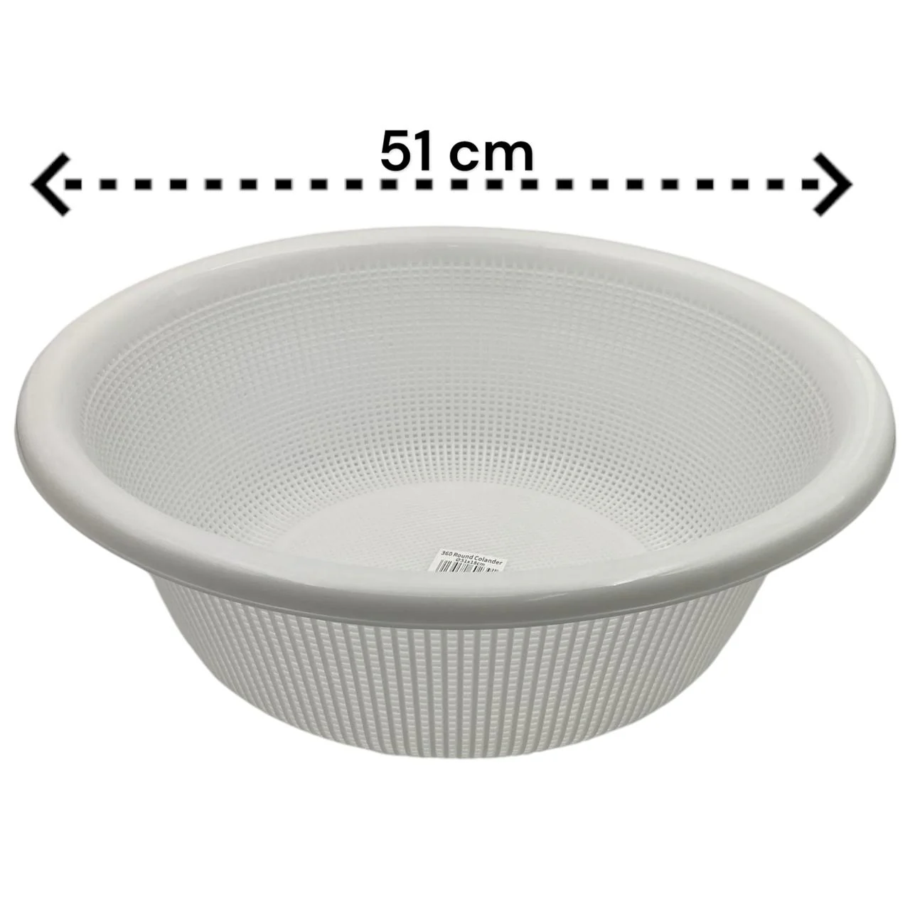 Extra large plastic strainer 51 cm - lunazchef.shop