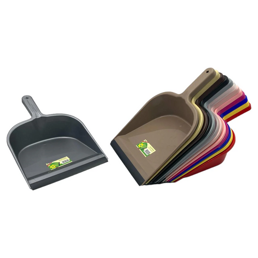 Plastic Dustpan with Rubber