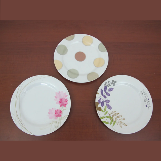 Melamine Dessert Plate X6