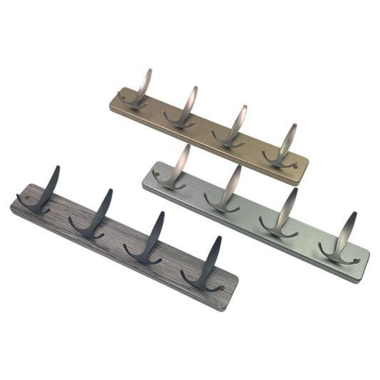 High Quality Wooden Hanger 12 Hooks - Modern Design