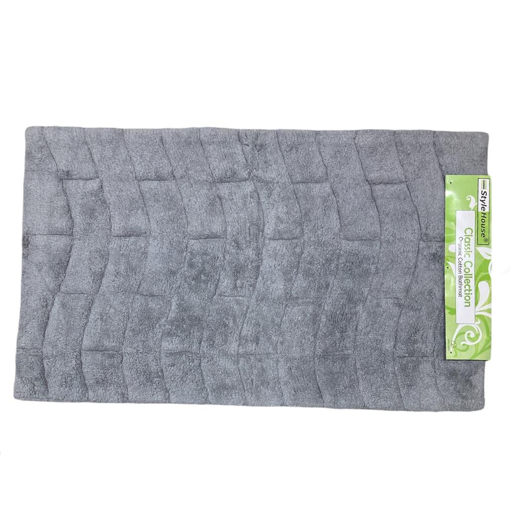 Large Classic 100% Cotton Bathmat 100x60 cm - lunazchef.shop