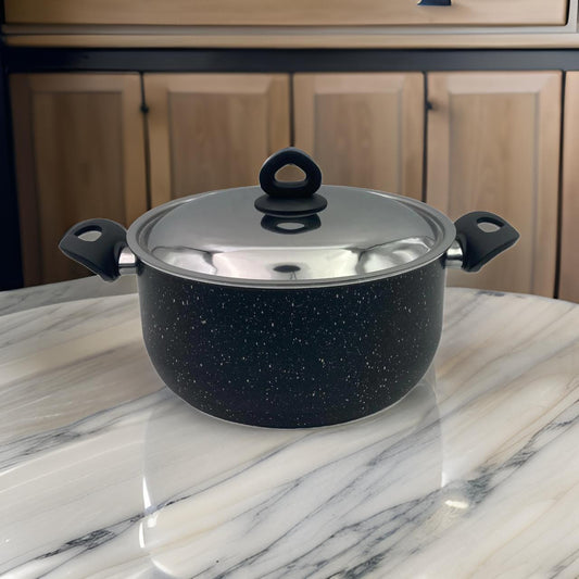 Black Granite Nouval Casserole - lunazchef.shop