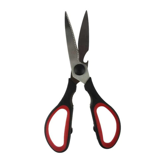 Kitchen Scissors Black Handle - lunazchef.shop