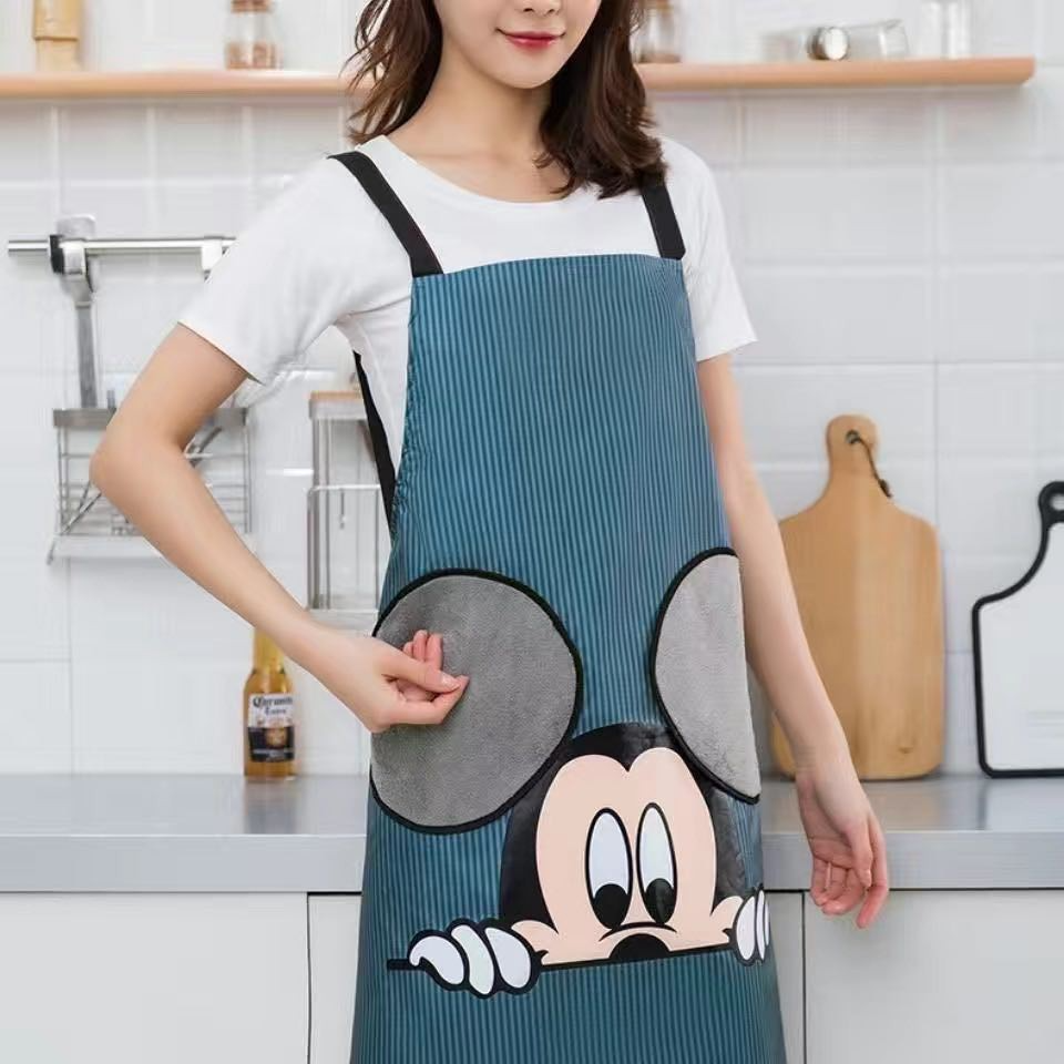 Water Proof Apron with 2 Side Towels - lunazchef.shop