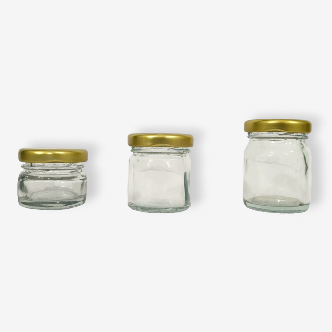 Mini Glass Jar X4 - lunazchef.shop