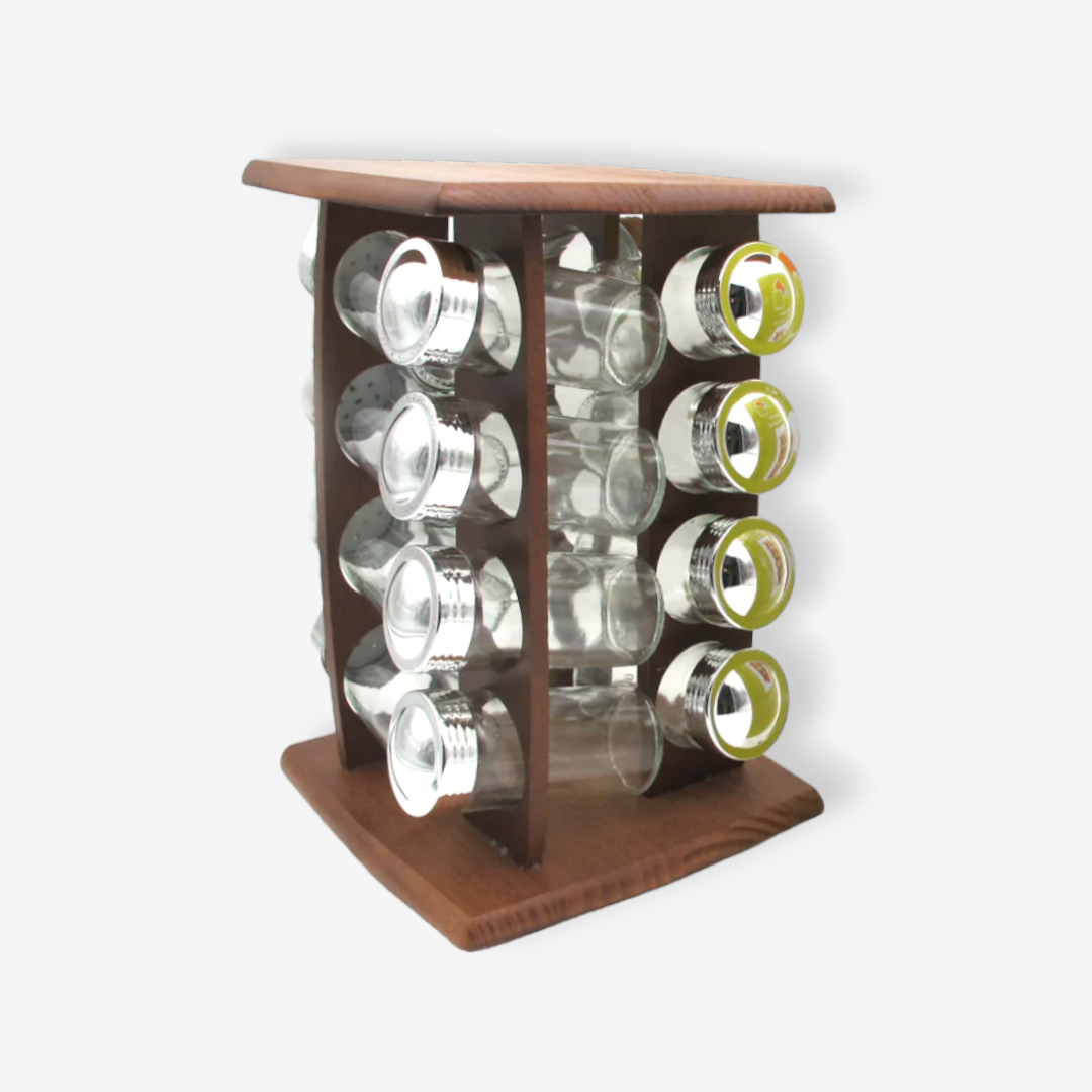 16 Pieces Rotating spice rack - lunazchef.shop