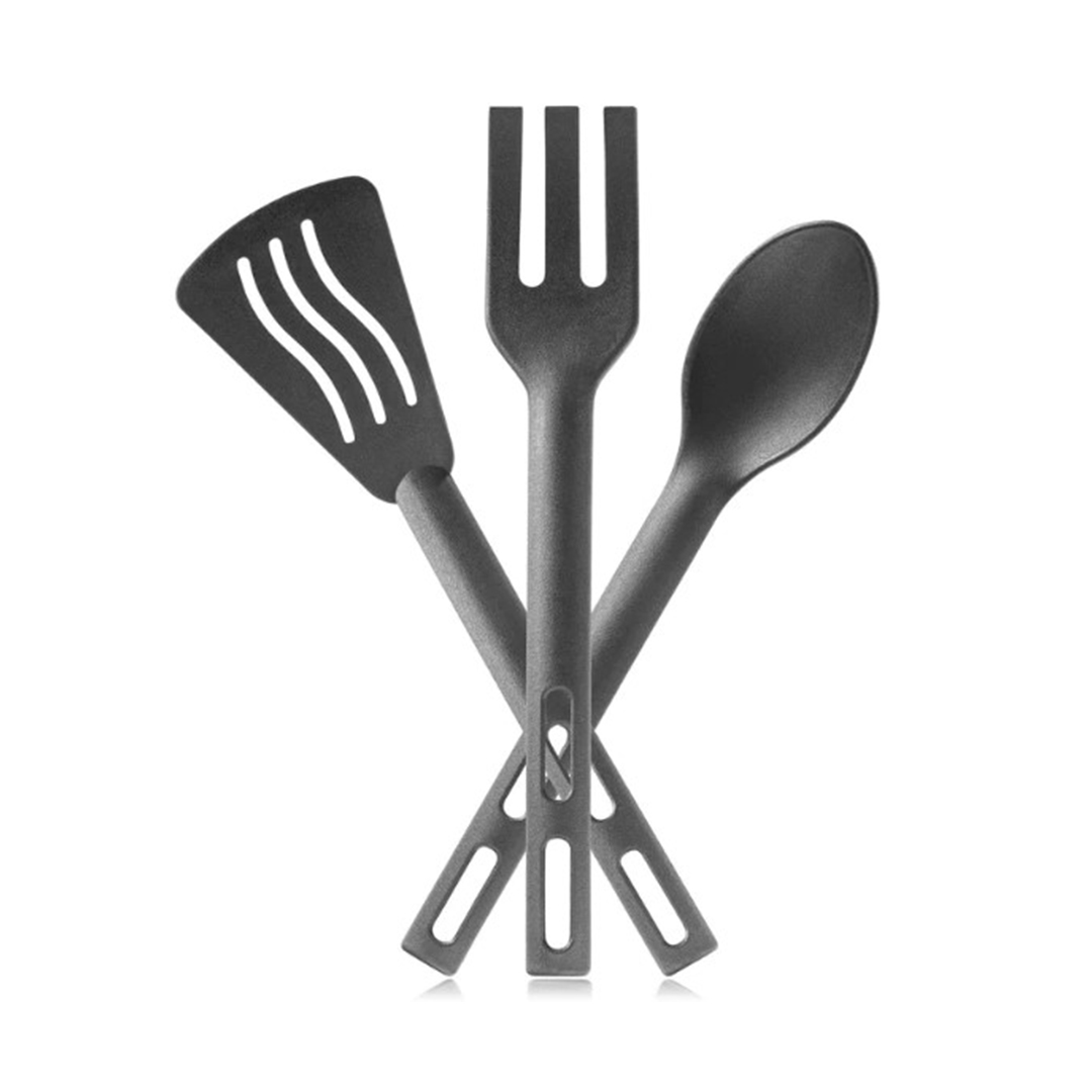 Cute Mini Dosthoff Black Non Stick Serving Set 3 Pieces - lunazchef.shop