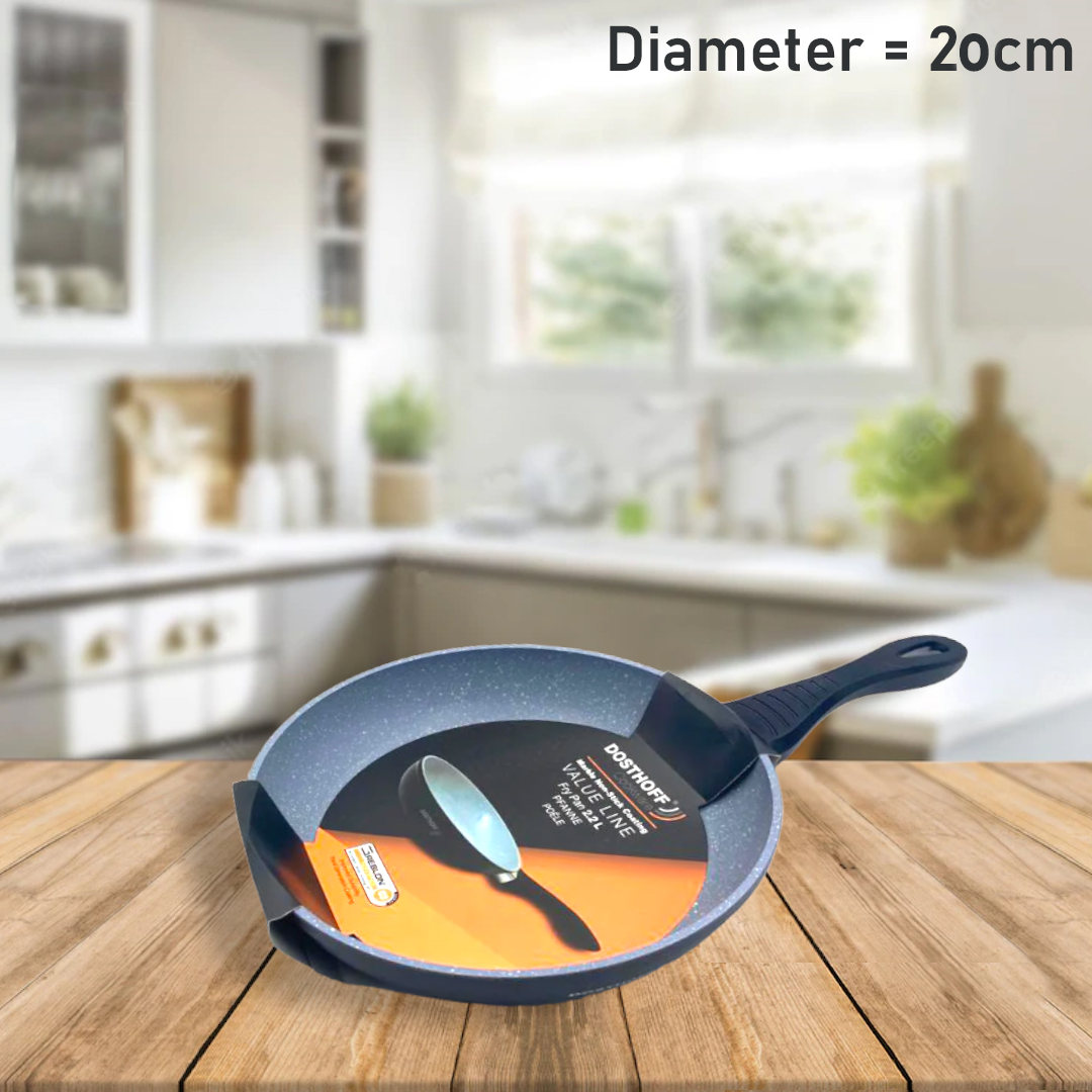 DOSTHOFF VALUE FRYING PAN BLACK 20 CM - lunazchef.shop