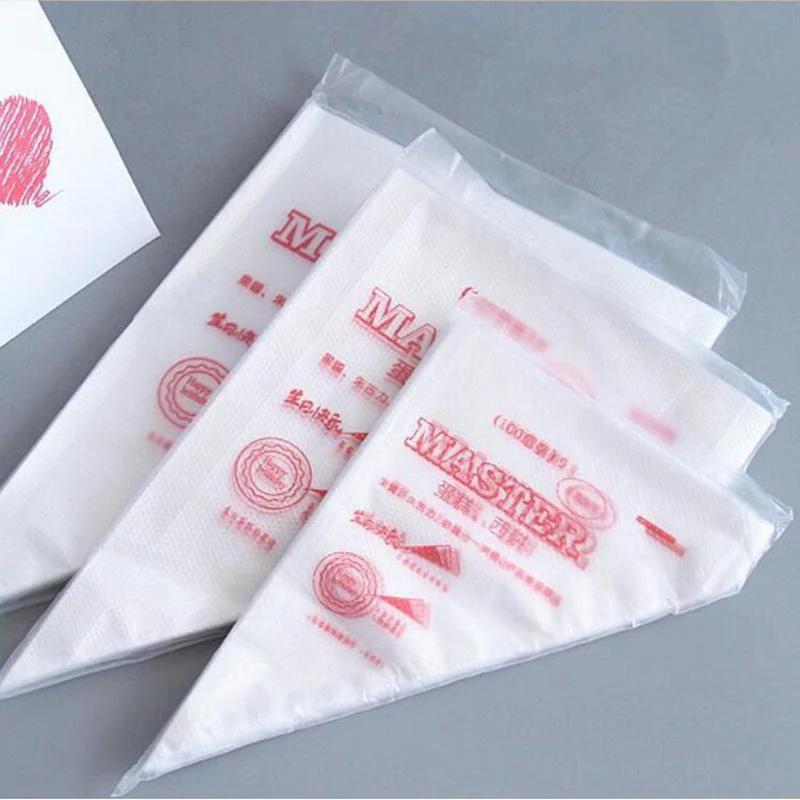 100 Pcs Big Disposable Cream Pastry Bag - lunazchef.shop