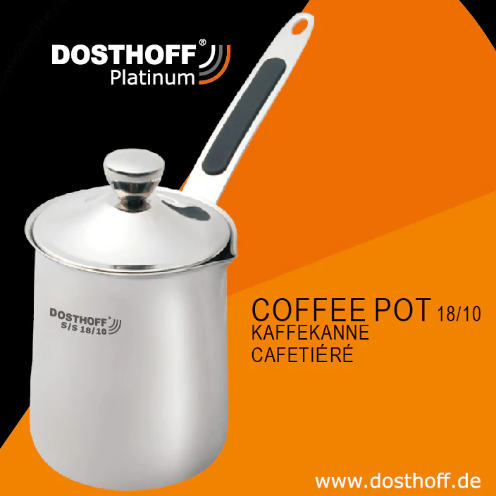 Dosthoff SS 18-10 Coffee Pot 12 OZ - lunazchef.shop