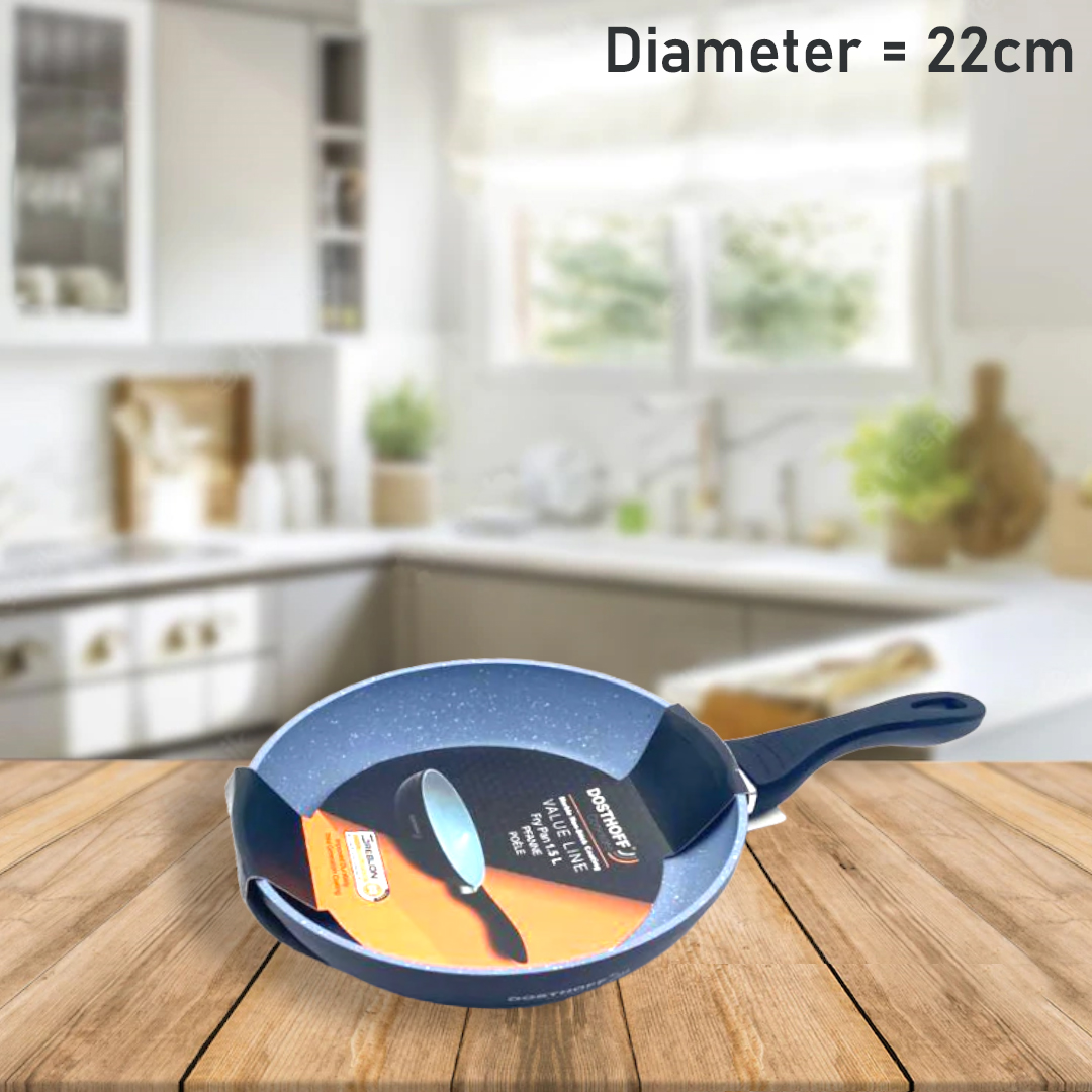 DOSTHOFF VALUE FRYING PAN BLACK 22 CM - lunazchef.shop