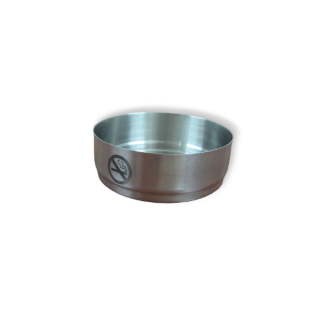 SS No Smoking logo Ashtray - lunazchef.shop