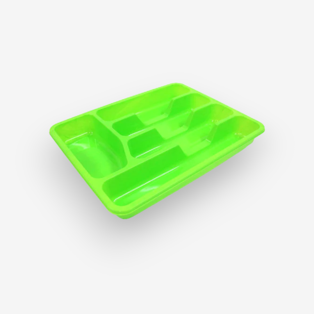 Small plastic colorful cutlery tray - lunazchef.shop