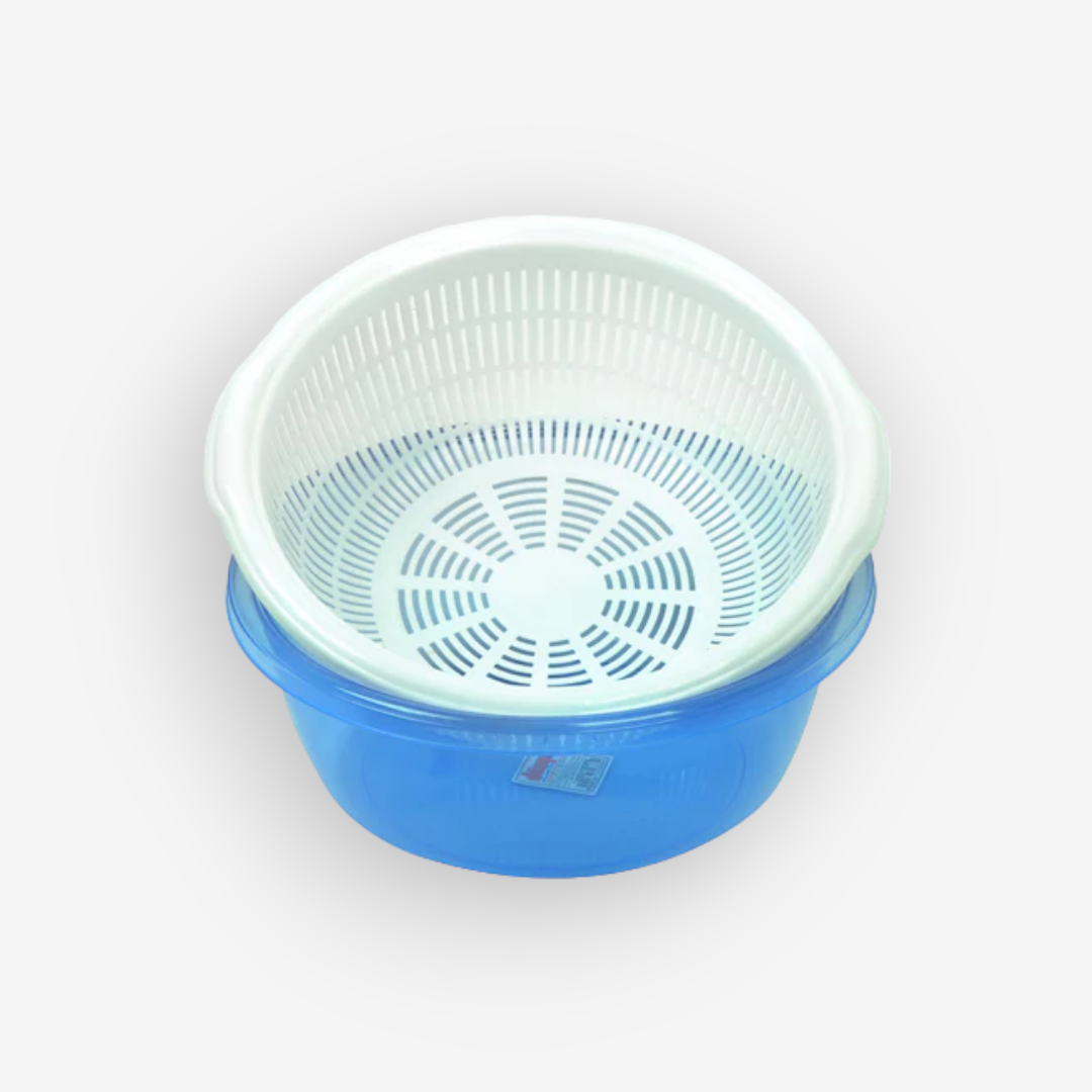 10.5 lt Transparent Strainer set - lunazchef.shop