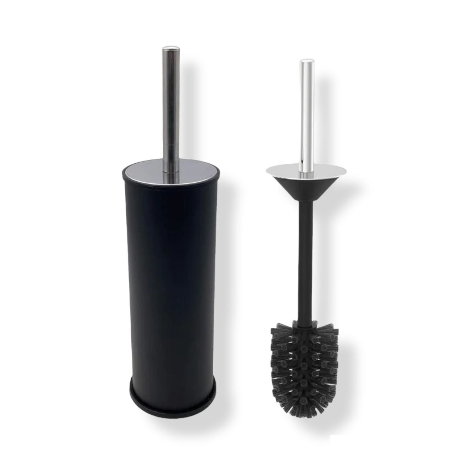 Toilet brush with long stainless steel holder - lunazchef.shop