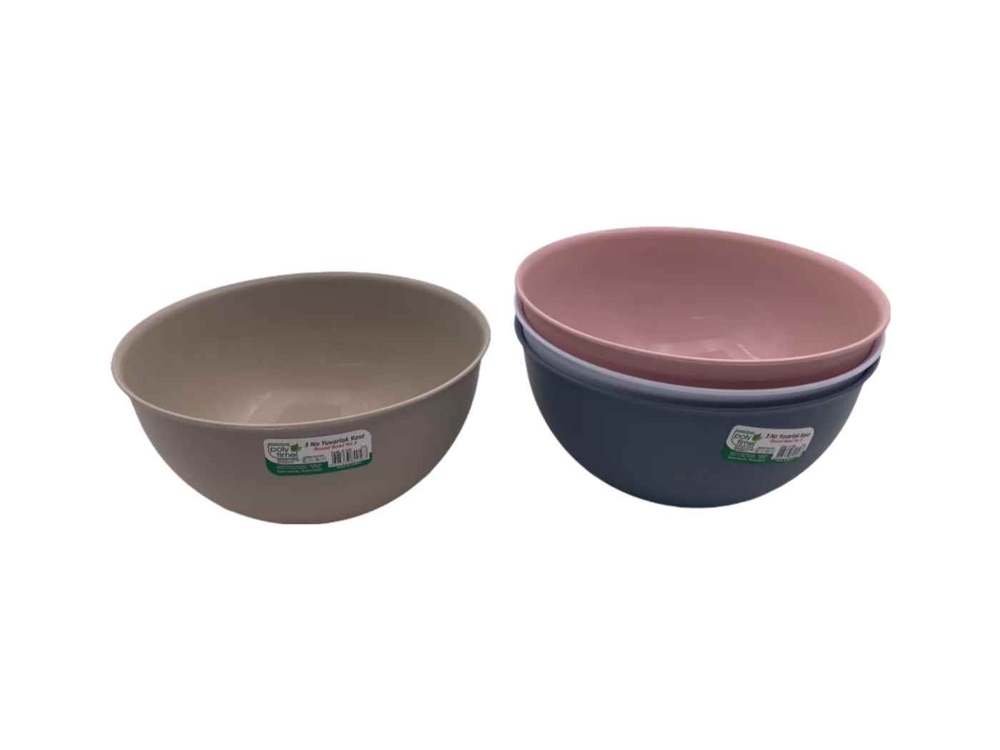 Colorful Round Bowl 2 Lt - lunazchef.shop