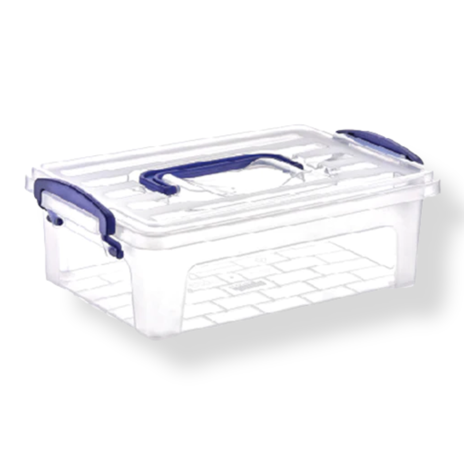 6 lt Clear Box with Handle - lunazchef.shop