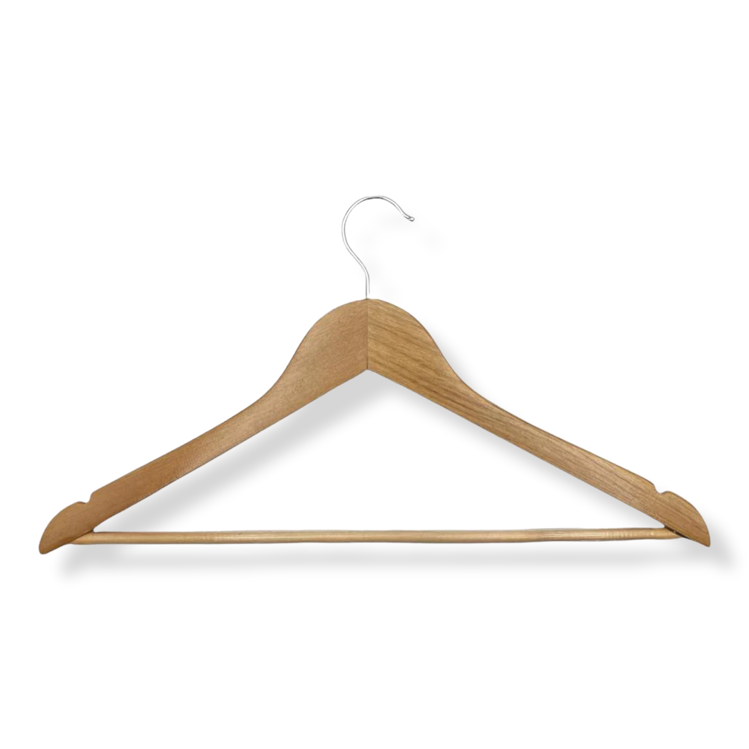 Wooden Hanger with Anti Slip Tube - lunazchef.shop