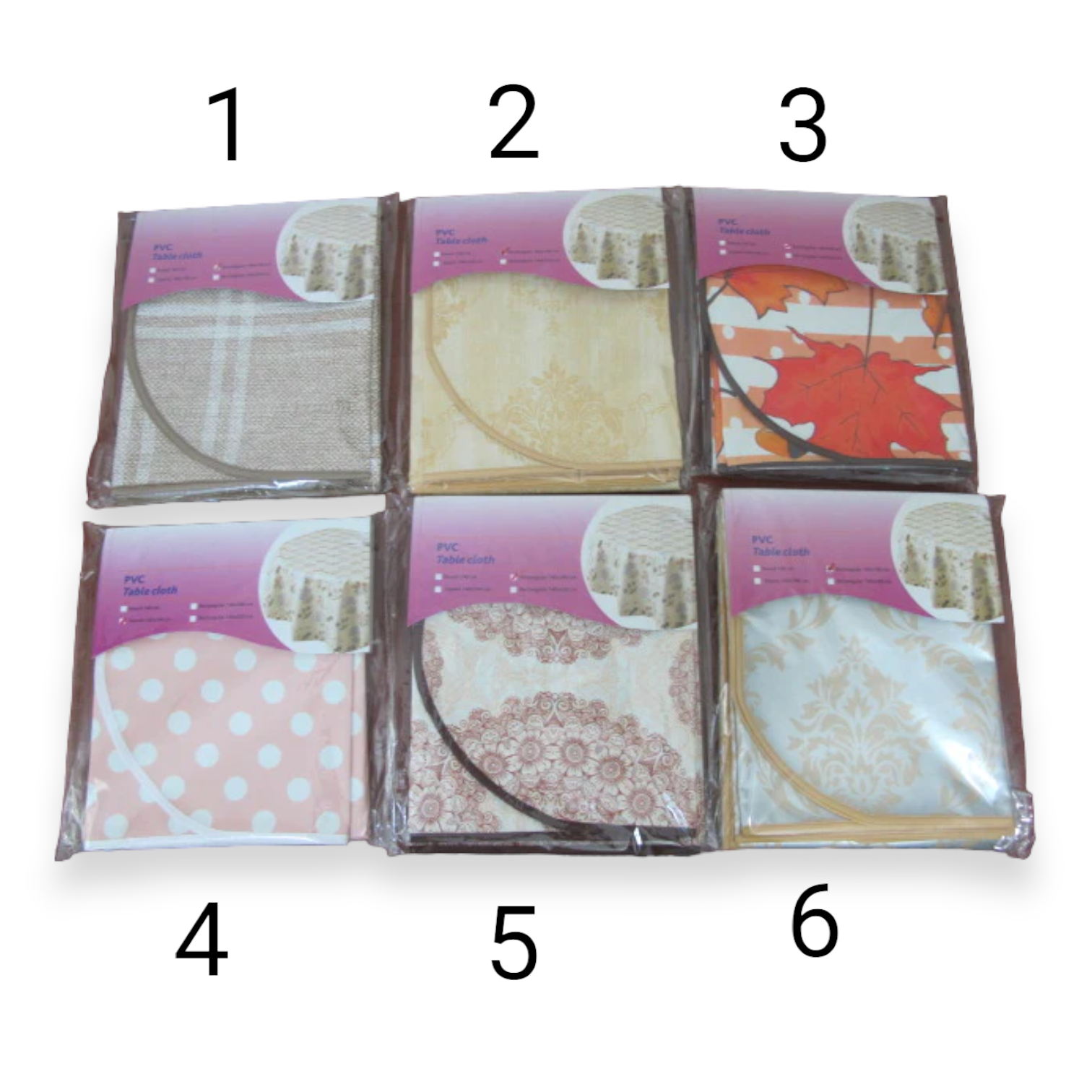 Round PVC Table Cloth 140 cm - lunazchef.shop