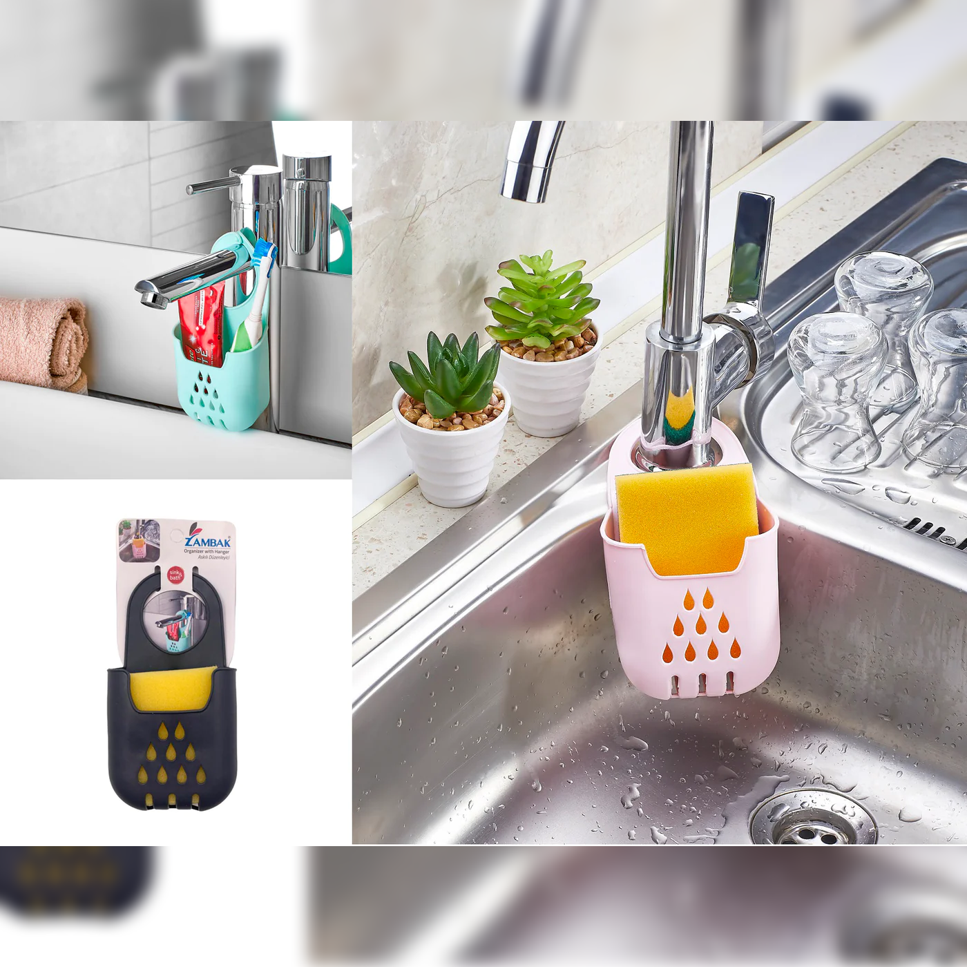 Sink & Bath Multipurpose Small Holder - lunazchef.shop