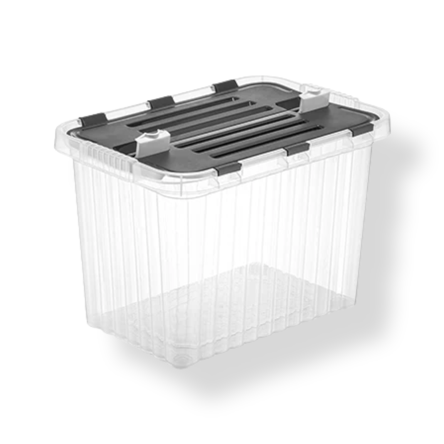 16 lt Split Lid Transparent Box - lunazchef.shop