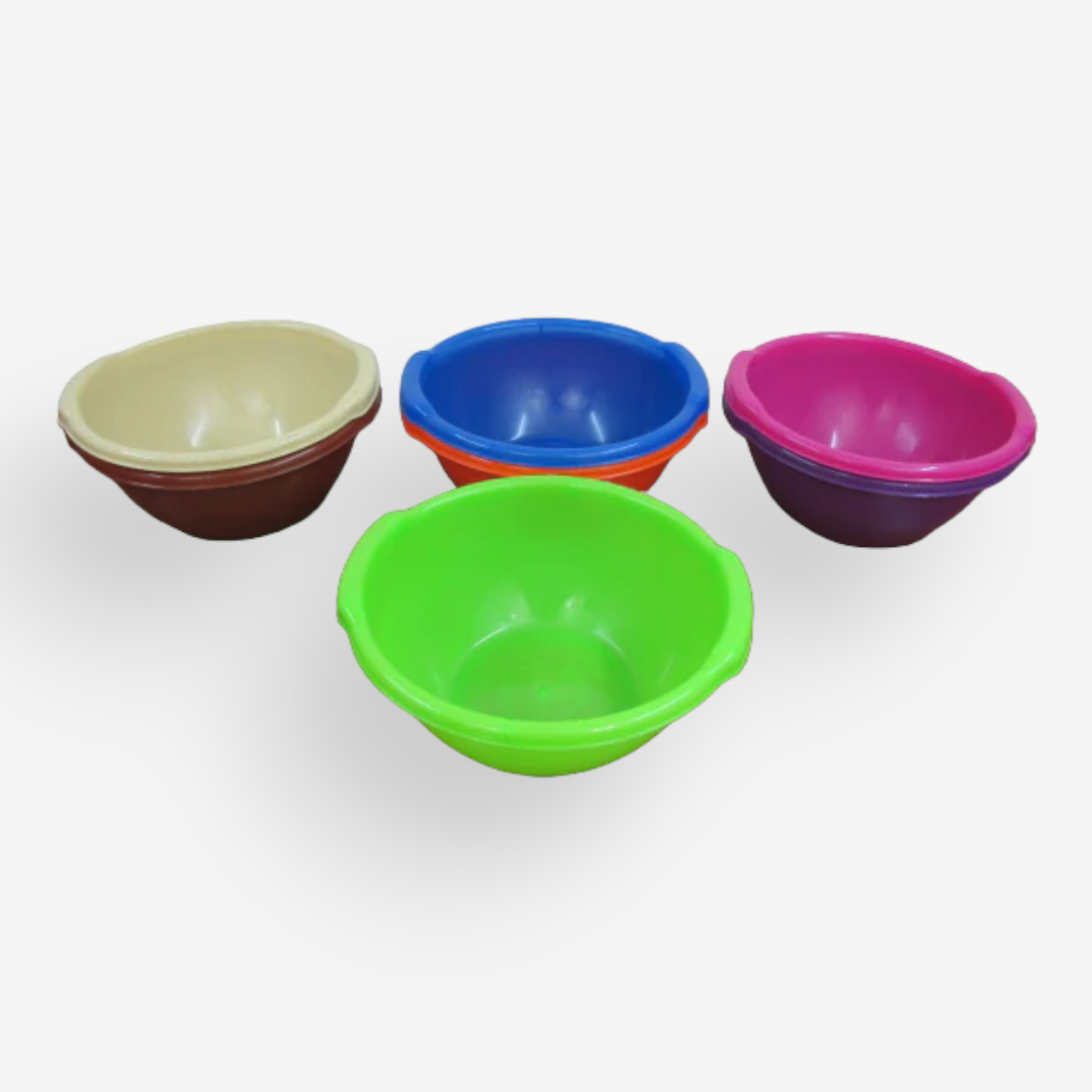 Large Plastic Colorful Bowl - lunazchef.shop