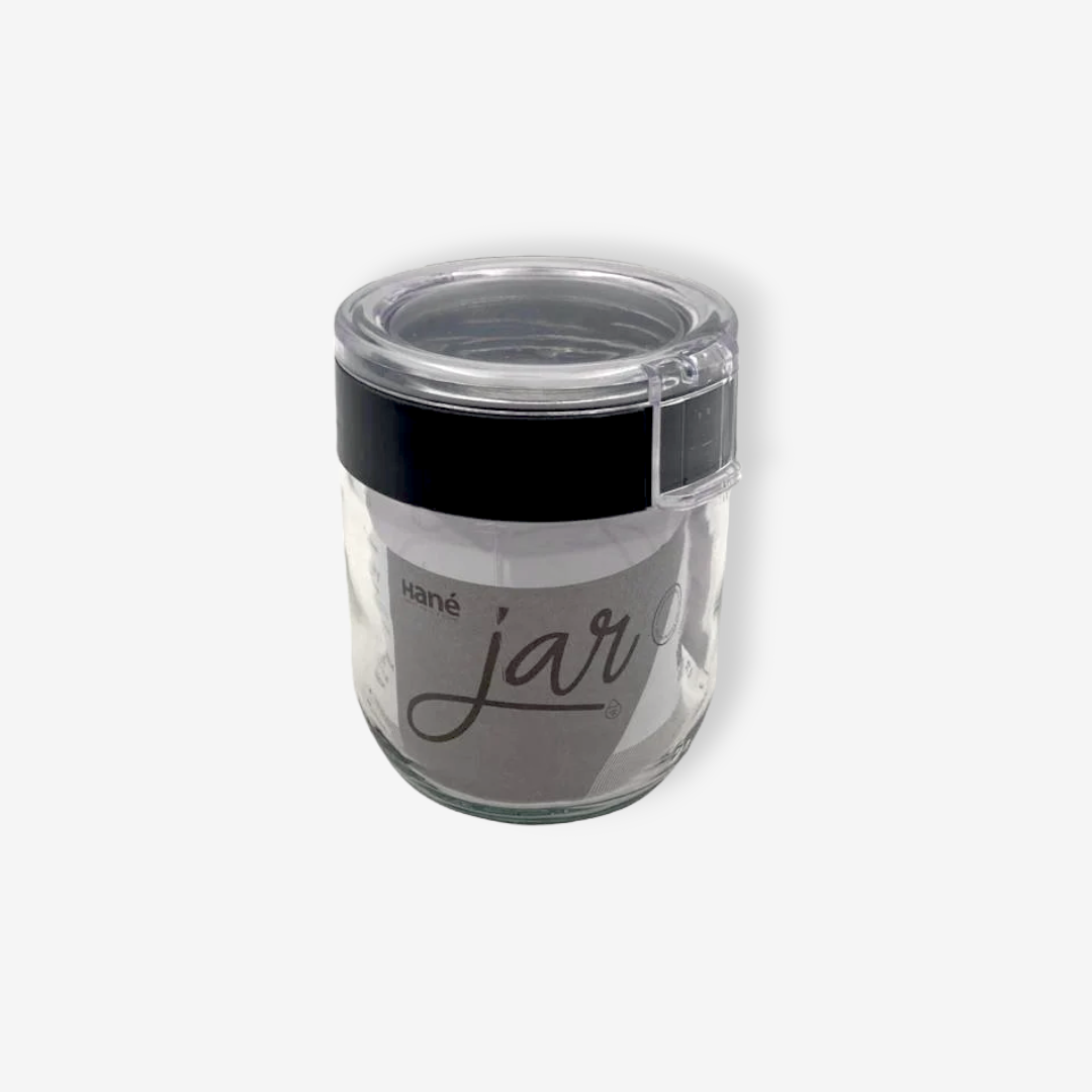 Glass Jar with Hanging Cover 425ml - lunazchef.shop