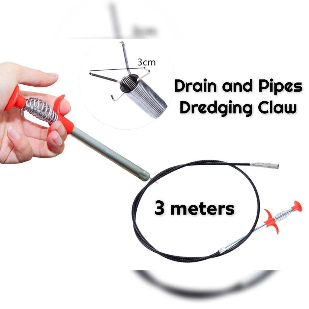 Drainer Cleaning Hook 3 meters - lunazchef.shop