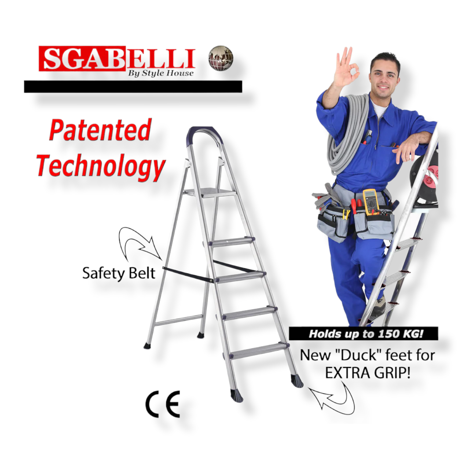 Sgabelli Iron Step Ladder - lunazchef.shop