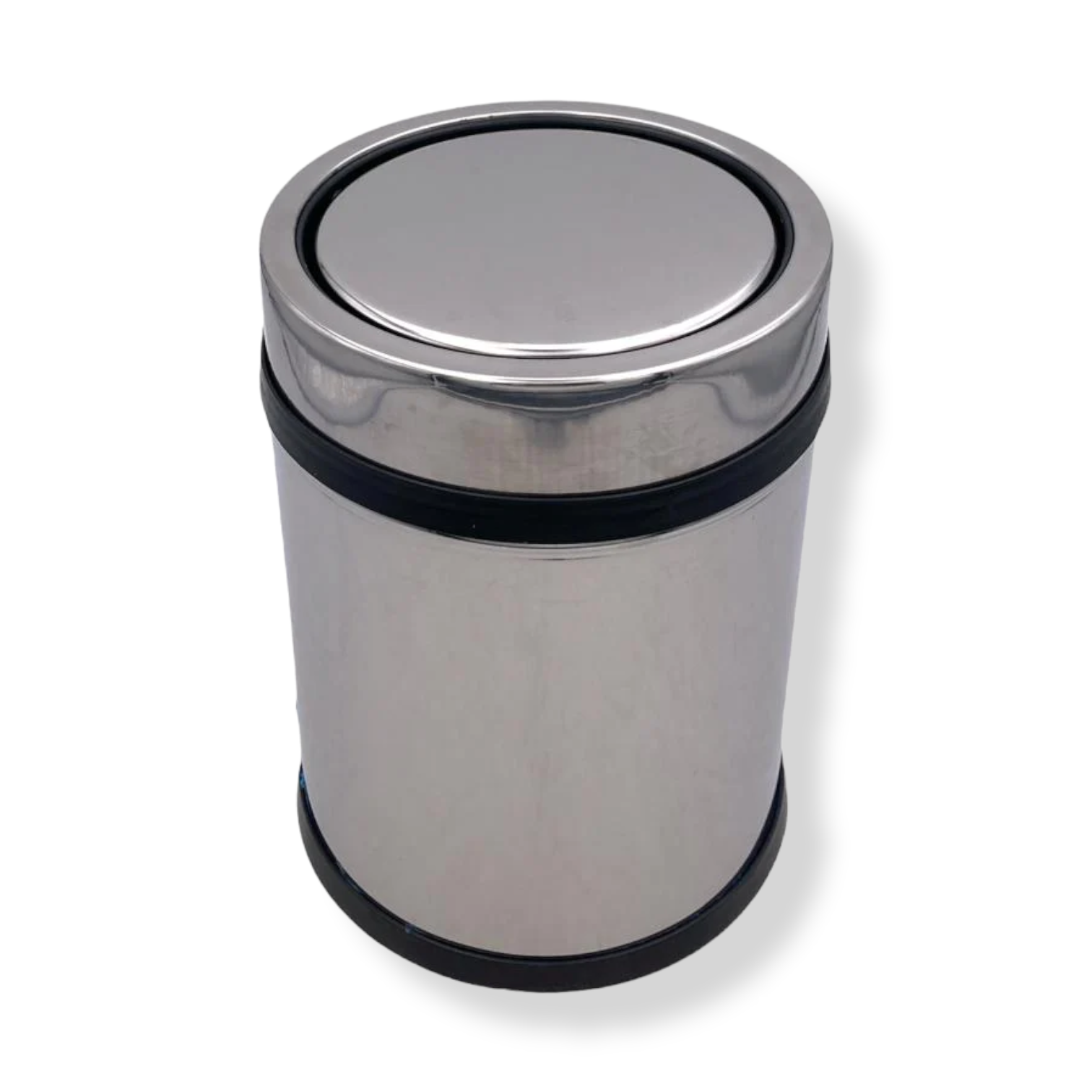 Stainless Steel Swing Top Dustbin - lunazchef.shop