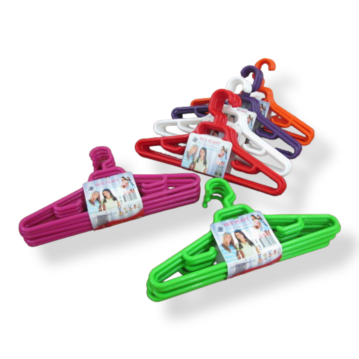 Plastic Clothes Hanger for kids X6 - lunazchef.shop