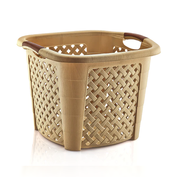 Squared Rattan Laundry basket - lunazchef.shop