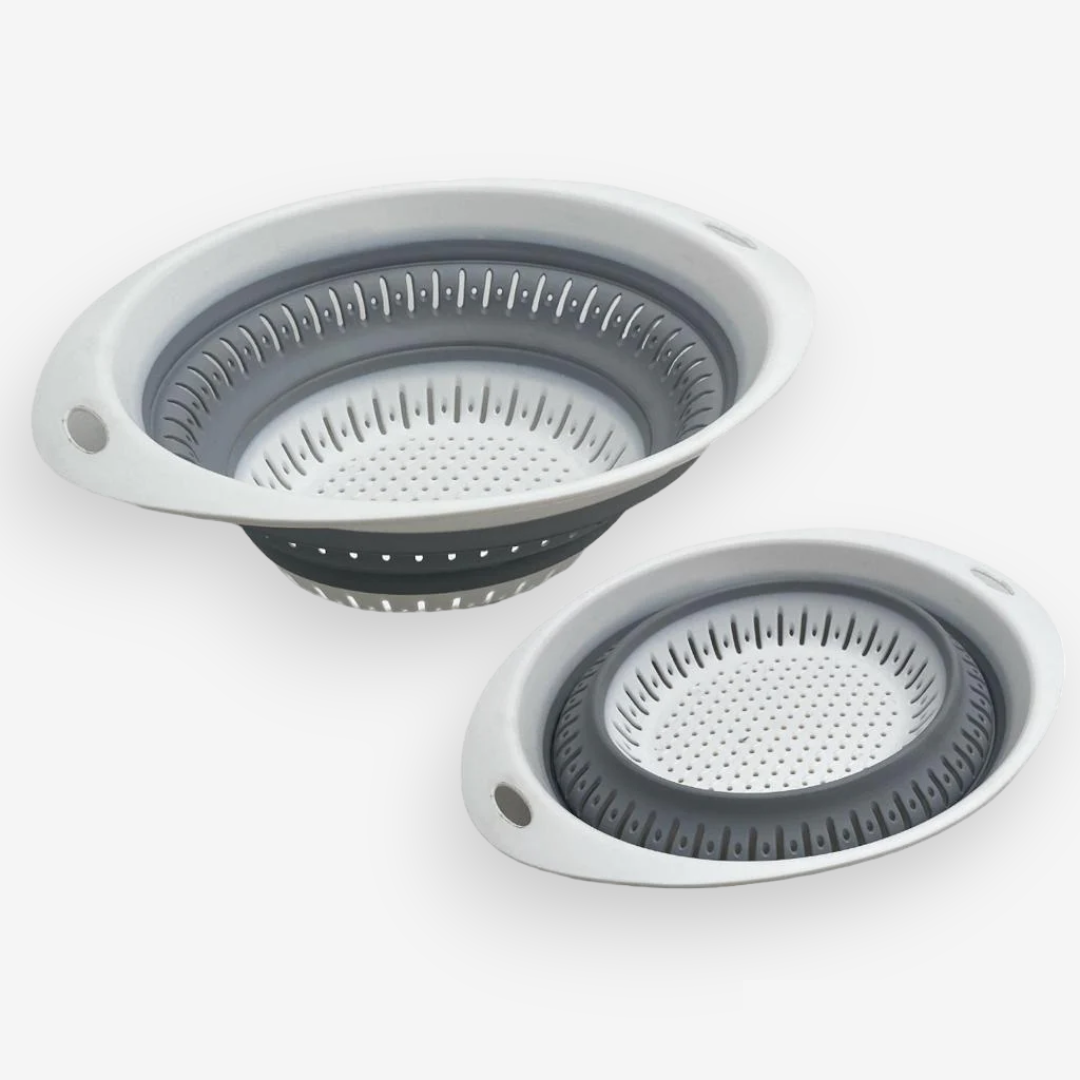 Compressible Oval Strainer 31x24x10 cm - lunazchef.shop