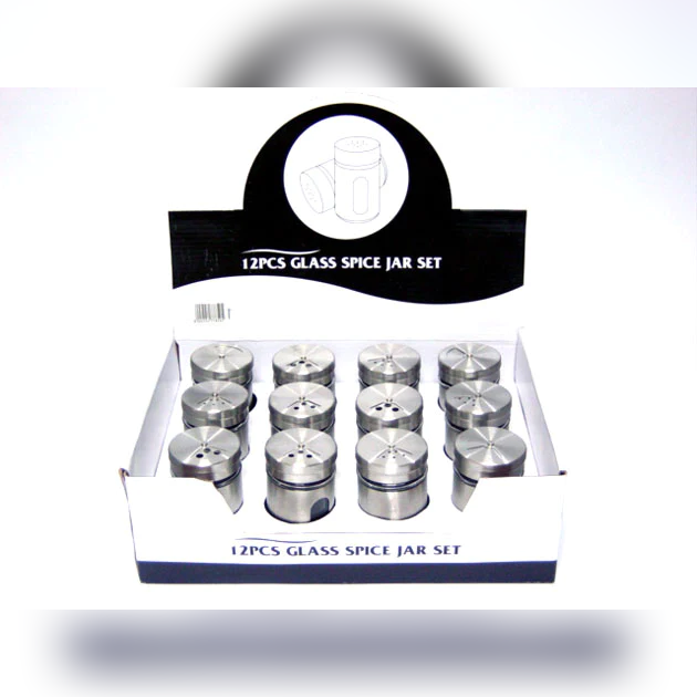 Salt & Pepper Shaker with rotating lid - lunazchef.shop