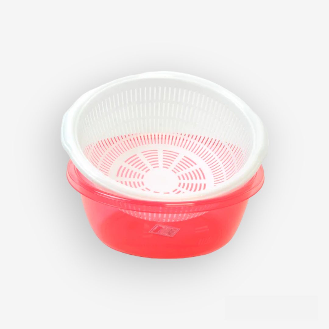 7 lt Transparent Strainer set - lunazchef.shop