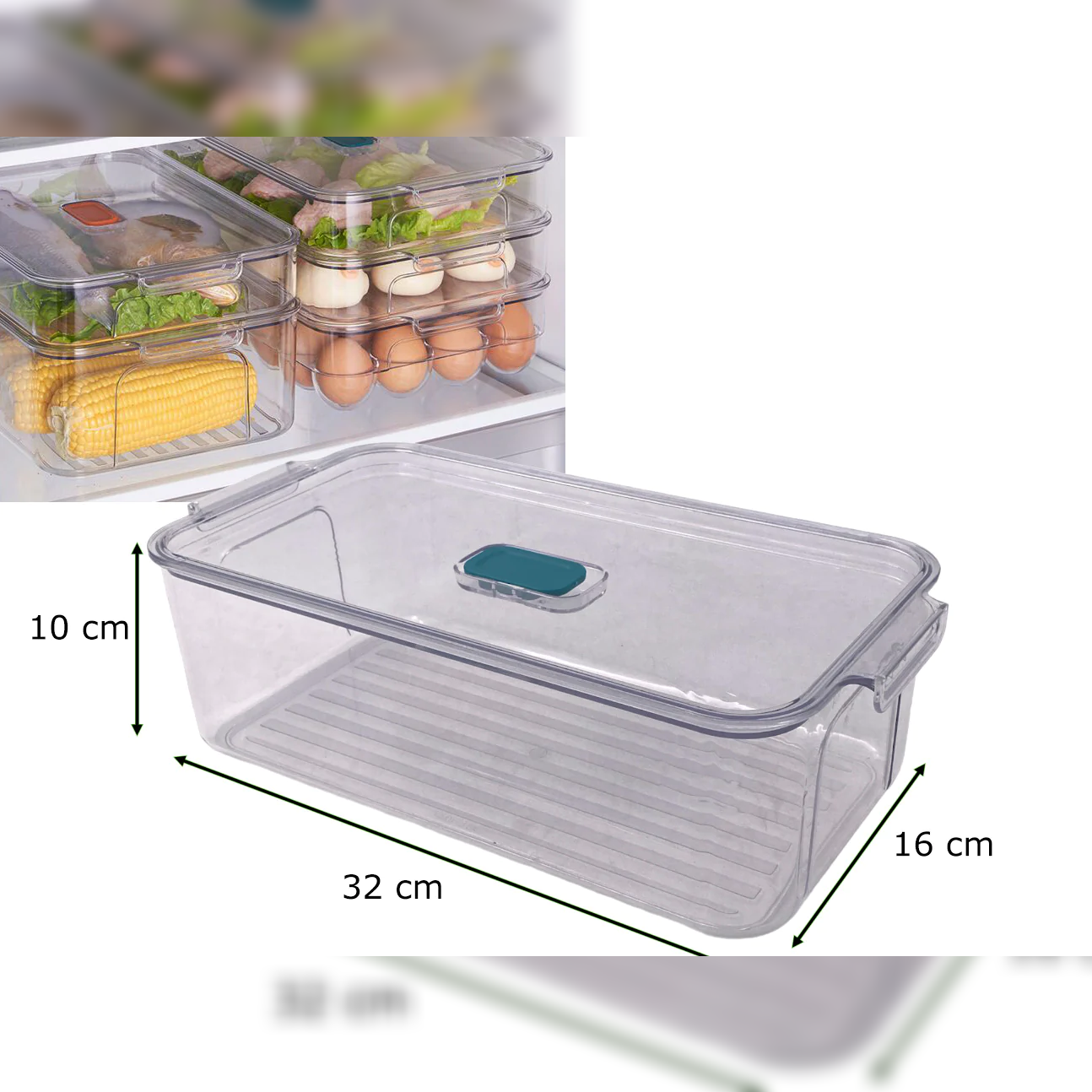 Multifunctional Storage Box with Cover - lunazchef.shop