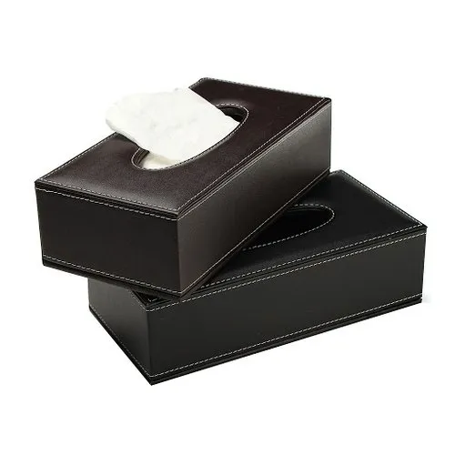 Leather Tissue Box - lunazchef.shop