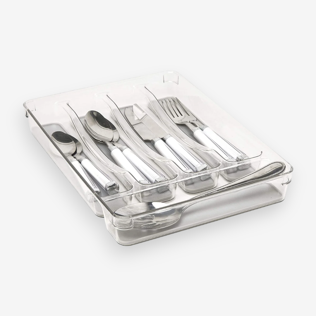 Utensil and Cutlery Drawer Organizer 5 Comp - lunazchef.shop