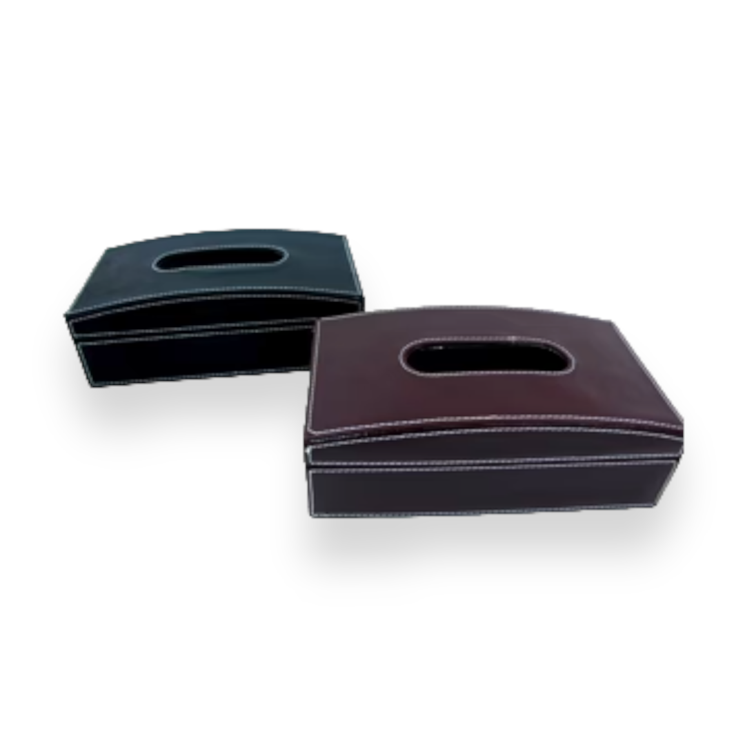 Leather Tissue Box Car Cover Shape - lunazchef.shop