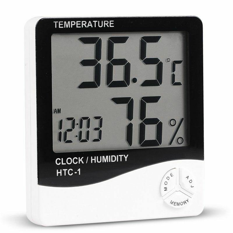 Digital temperature and humidity meter - lunazchef.shop